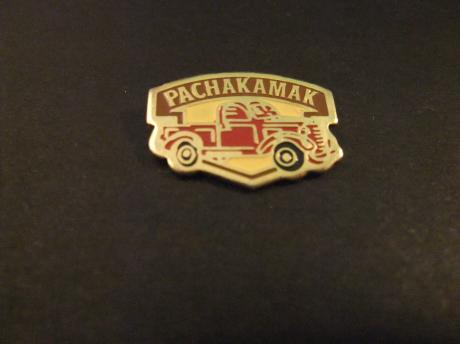 Ford pick-up truck 1945 Pachacamac (Spaans Pachacámac) Quechua Pacha Kamaq)bedevaartplaats in Peru